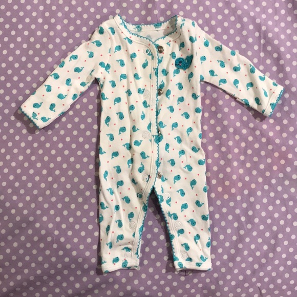 Carter's Other - Baby Whale Pattern Onezie